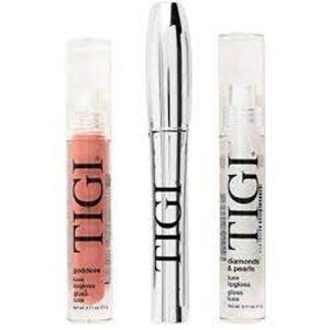 Tigi Cosmetics Lip Gloss/Mascara Foxy, Your Highness